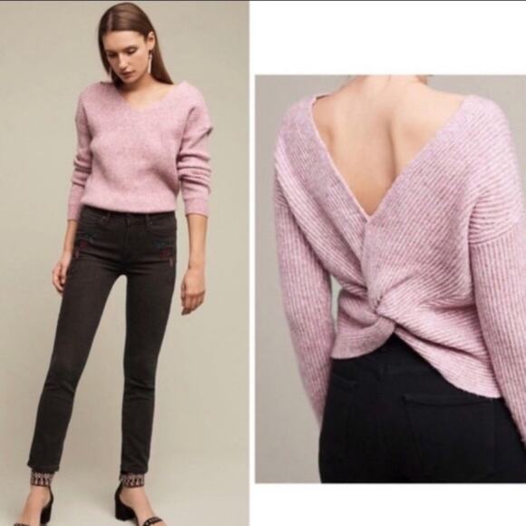 Anthropologie Sweaters - Anthropologie angel of the north twist sweater